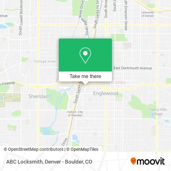 ABC Locksmith map
