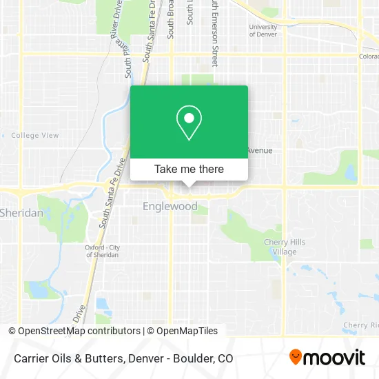 Carrier Oils & Butters map
