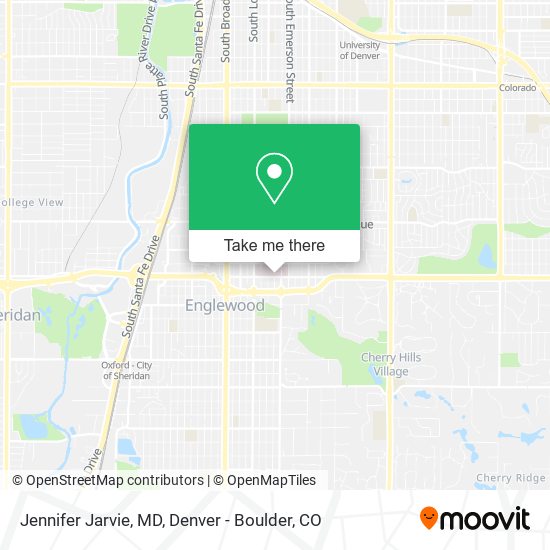Jennifer Jarvie, MD map