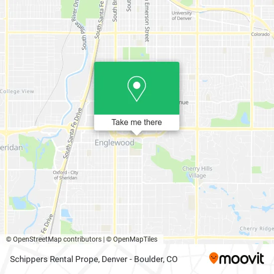 Mapa de Schippers Rental Prope