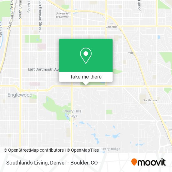 Mapa de Southlands Living