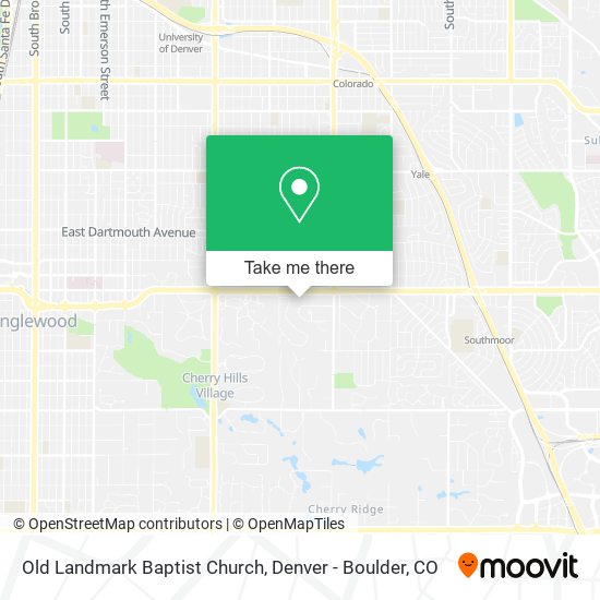 Mapa de Old Landmark Baptist Church