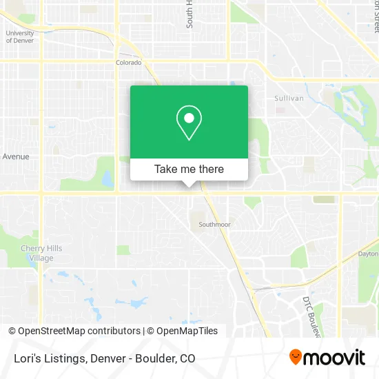 Lori's Listings map