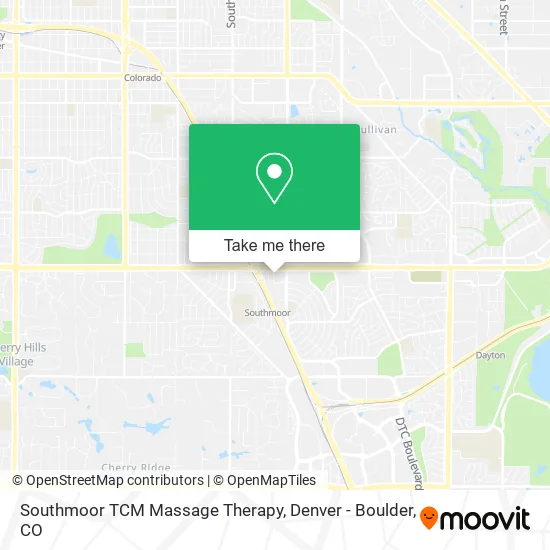Mapa de Southmoor TCM Massage Therapy