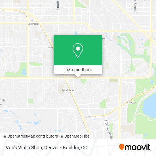 Von's Violin Shop map