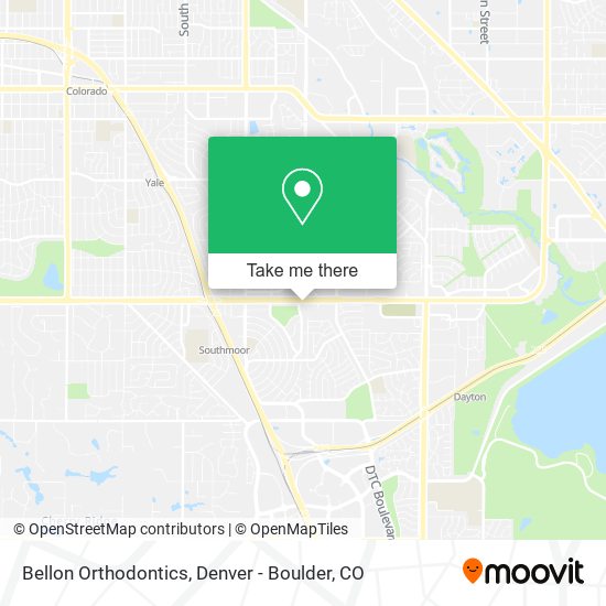 Bellon Orthodontics map