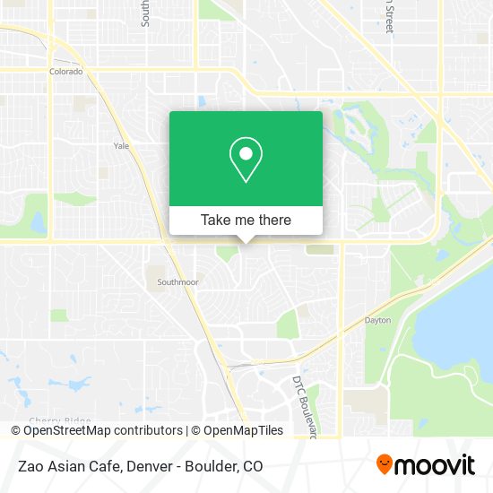 Mapa de Zao Asian Cafe