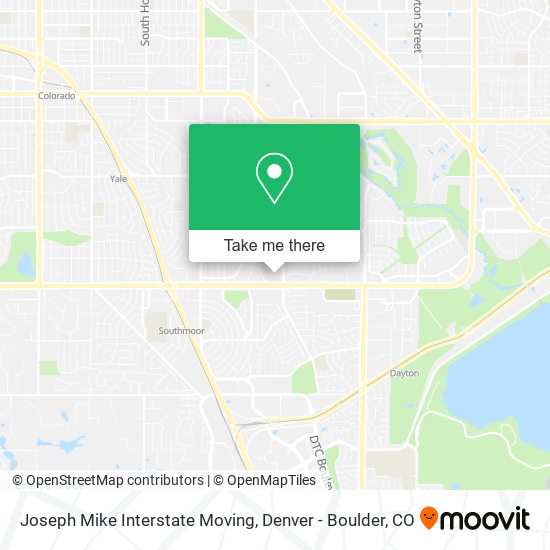 Mapa de Joseph Mike Interstate Moving