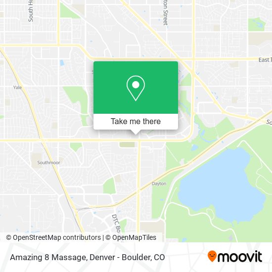 Mapa de Amazing 8 Massage