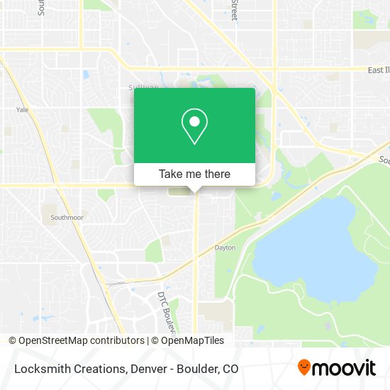 Mapa de Locksmith Creations