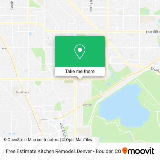 Free Estimate Kitchen Remodel map