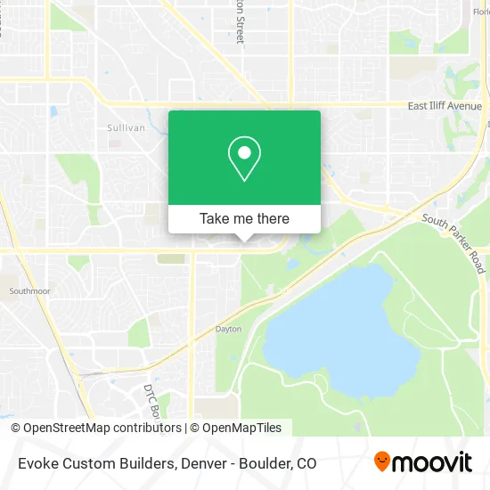 Mapa de Evoke Custom Builders