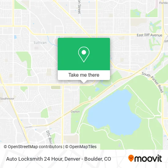 Mapa de Auto Locksmith 24 Hour