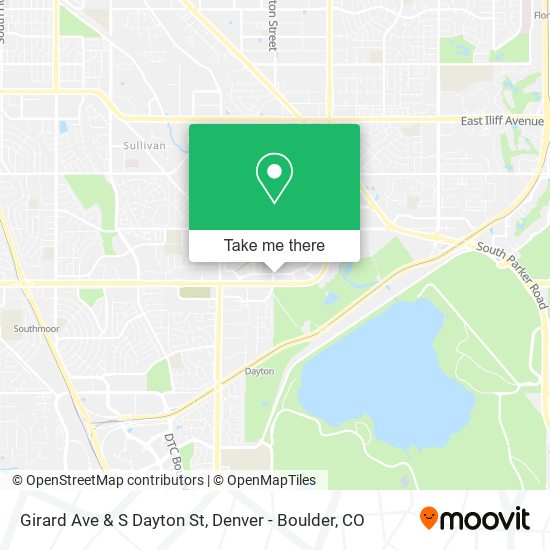 Mapa de Girard Ave & S Dayton St
