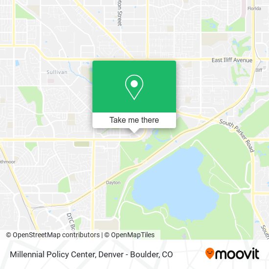 Millennial Policy Center map