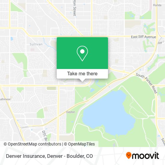 Mapa de Denver Insurance