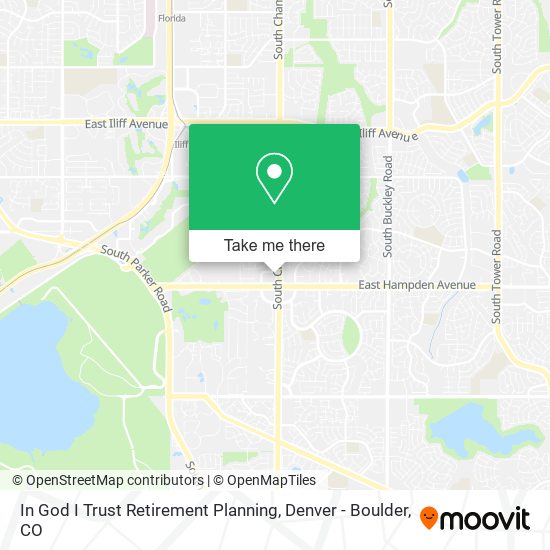 Mapa de In God I Trust Retirement Planning