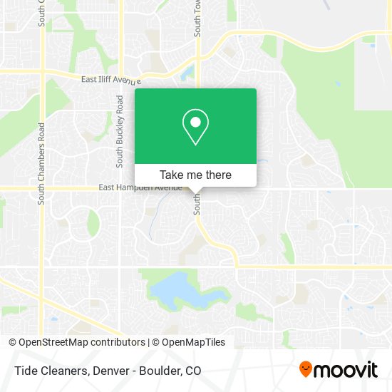 Mapa de Tide Cleaners