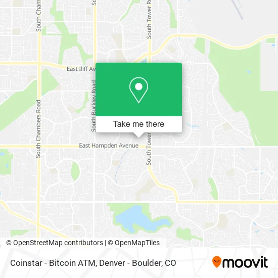 Coinstar - Bitcoin ATM map