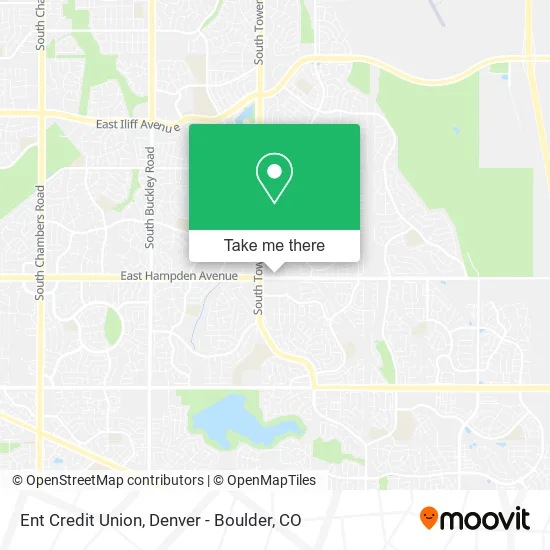 Ent Credit Union map