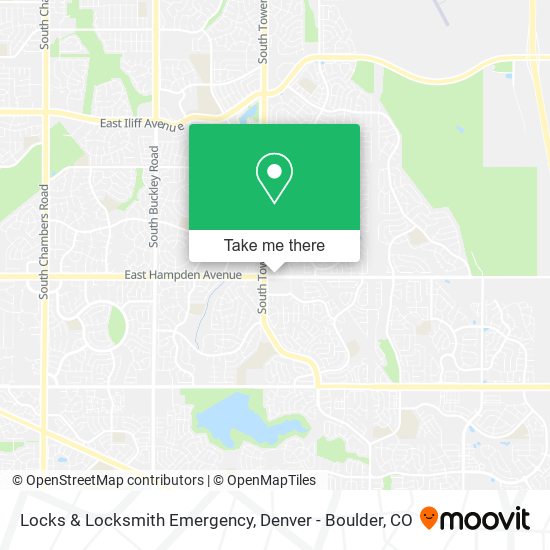 Mapa de Locks & Locksmith Emergency