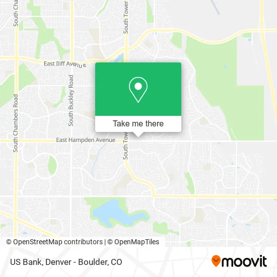 US Bank map