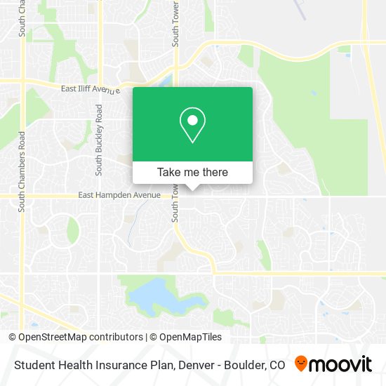 Mapa de Student Health Insurance Plan