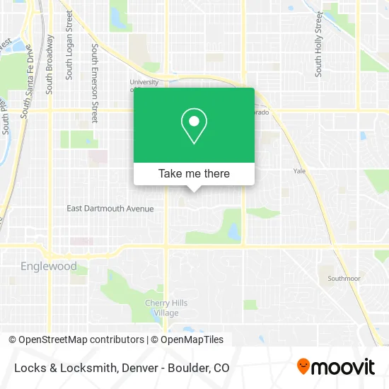 Locks & Locksmith map