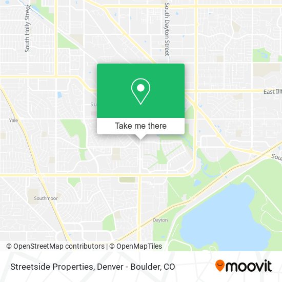 Streetside Properties map