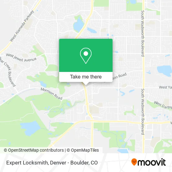 Expert Locksmith map
