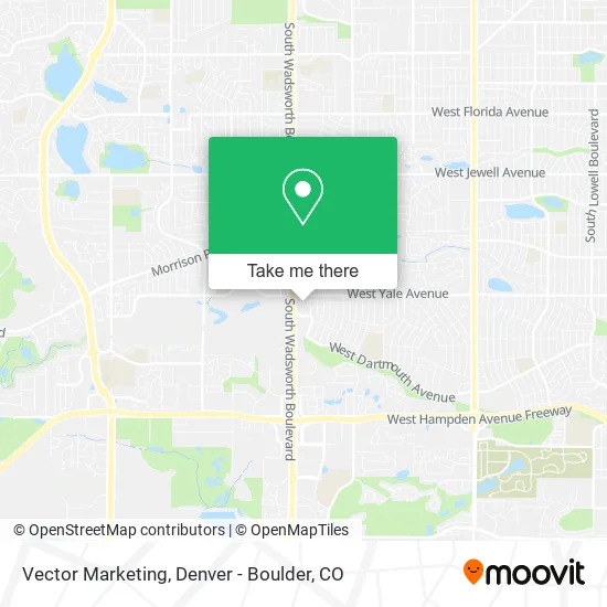 Vector Marketing map