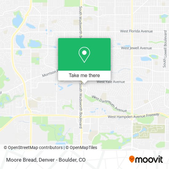 Mapa de Moore Bread