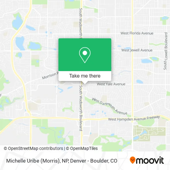 Michelle Uribe (Morris), NP map