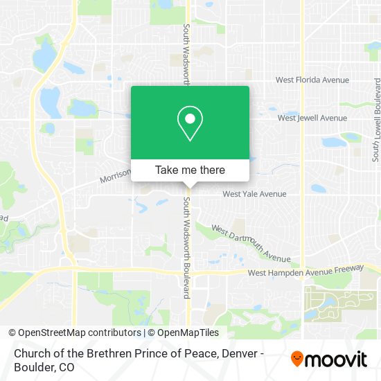 Mapa de Church of the Brethren Prince of Peace