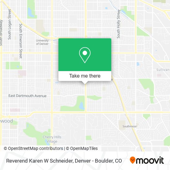 Mapa de Reverend Karen W Schneider