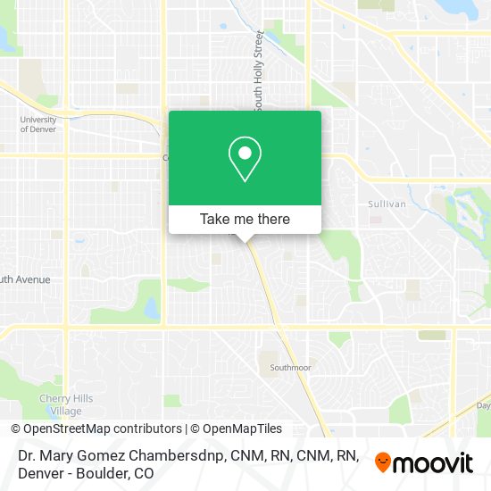 Dr. Mary Gomez Chambersdnp, CNM, RN, CNM, RN map