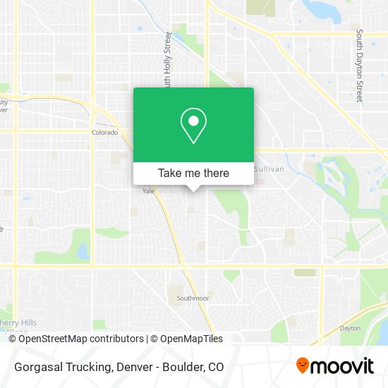 Gorgasal Trucking map