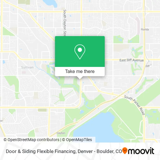 Door & Siding Flexible Financing map