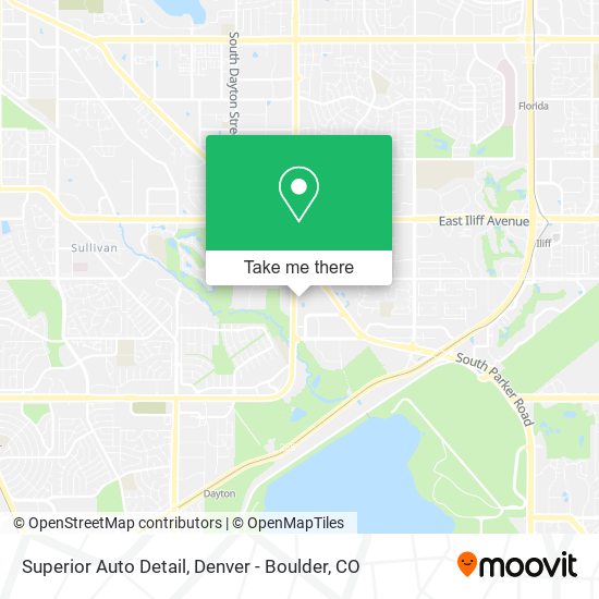 Superior Auto Detail map