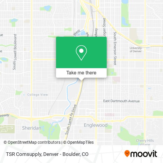 TSR Comsupply map