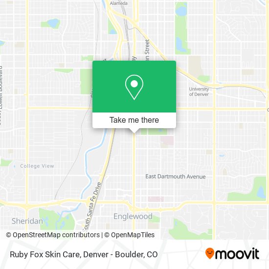 Ruby Fox Skin Care map