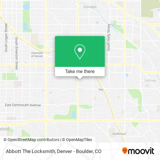 Abbott The Locksmith map