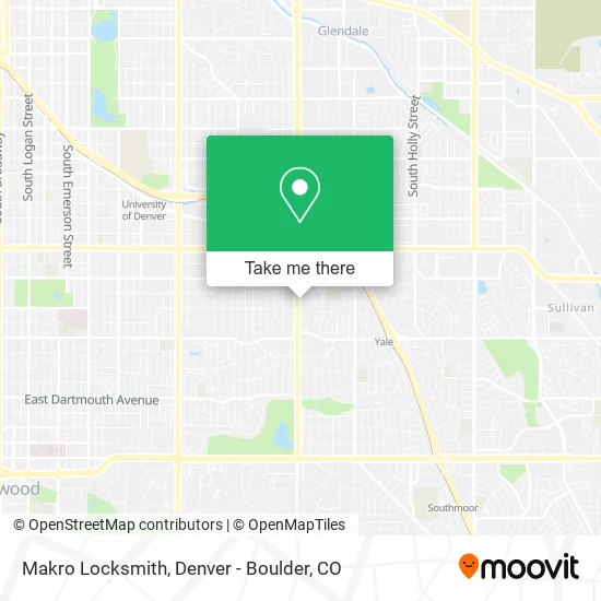 Makro Locksmith map