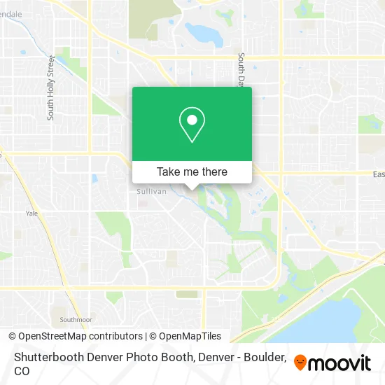 Shutterbooth Denver Photo Booth map