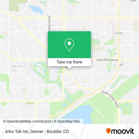 Arks Tek Inc map