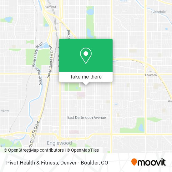 Mapa de Pivot Health & Fitness