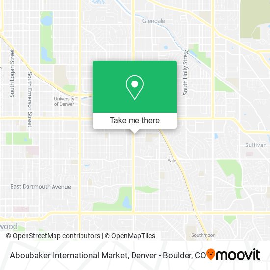 Aboubaker International Market map