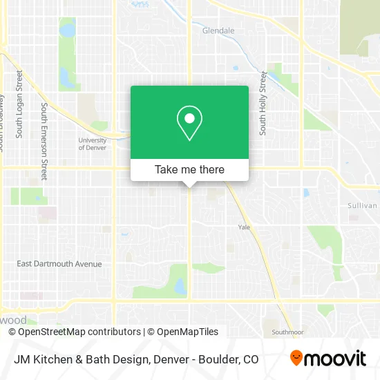 JM Kitchen & Bath Design map