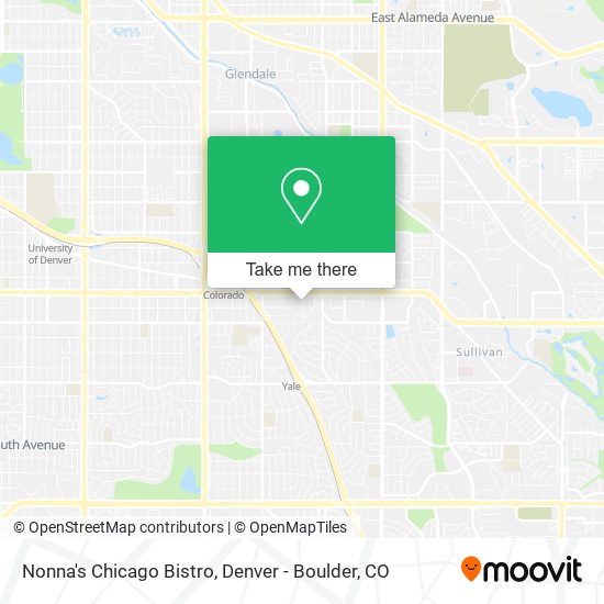 Nonna's Chicago Bistro map