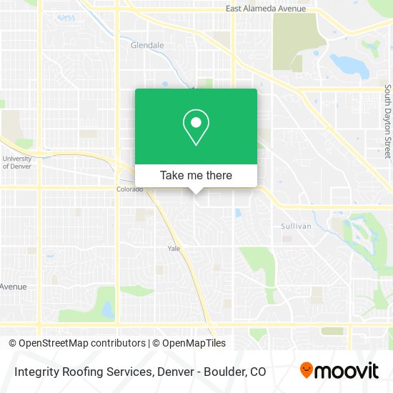Mapa de Integrity Roofing Services
